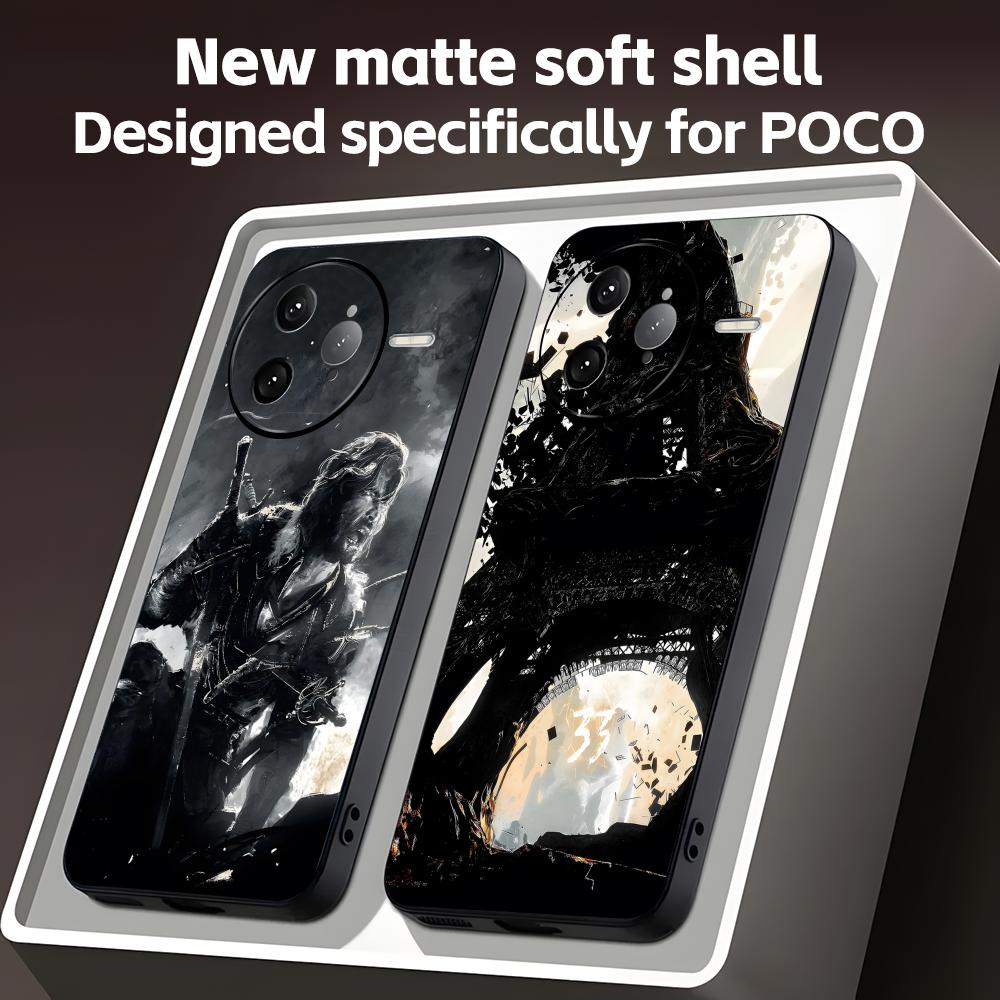 Xiaomi Poco X6 - غطاء هاتف كلير أوبسكور إكسبيديشن 33