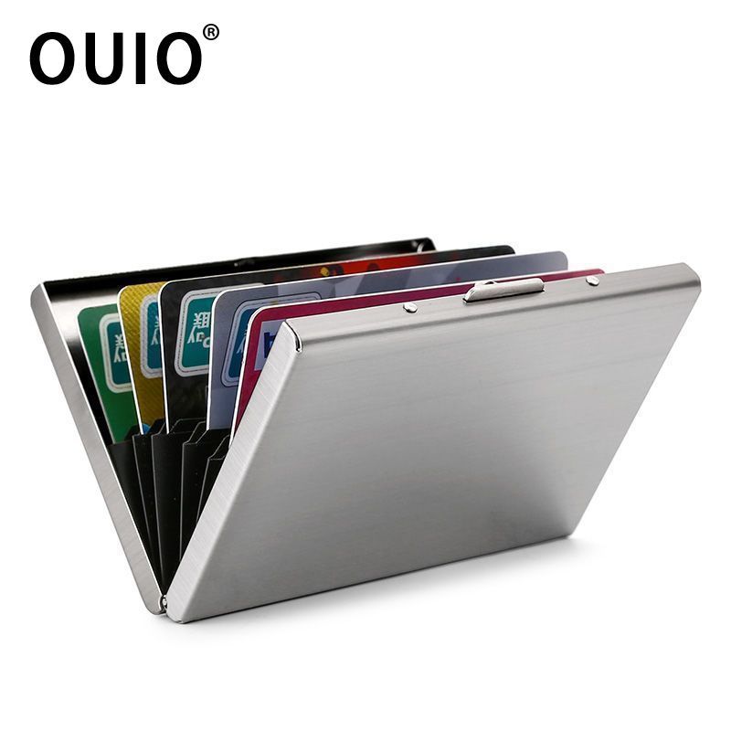 Card Holder Slim Case - أويو ​ حافظة بطاقات من الفولاذ
