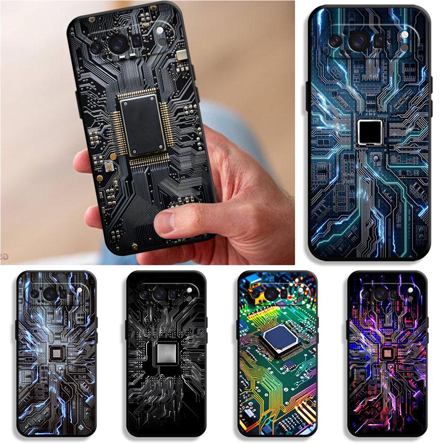 Phone Cases Google Pixel 10 - غطاء هاتف بتصميم لوحة دوائر كهربائية