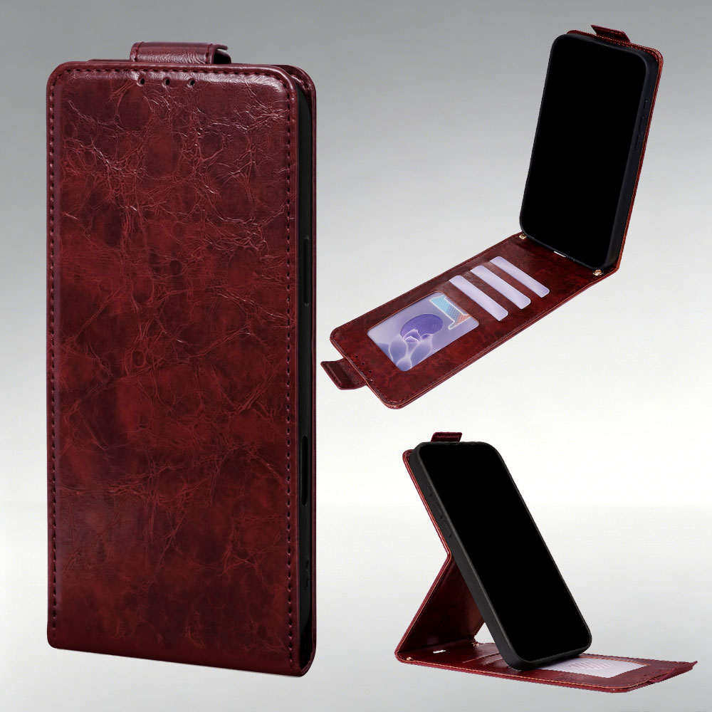 Card Holder Slim Case - حافظة جلدية مضادة للخدوش مع فتحات