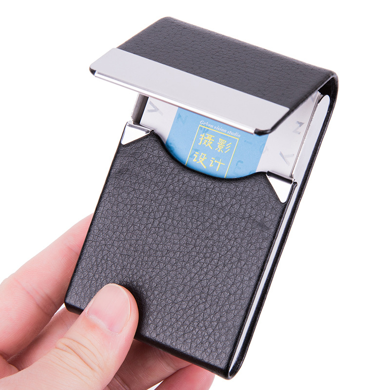 1 قطعة حامل بطاقة الأعمال رجل  - مراجعة Card Holder Slim Case وسعره