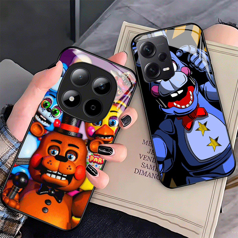 غطاء هاتف زجاجي بتصميم Five N- - مراجعة Phone Cases At Shein وسعره
