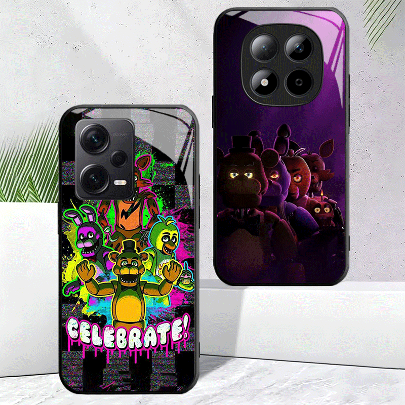 غطاء هاتف زجاجي بتصميم Five N- - مراجعة Phone Cases At Shein وسعره