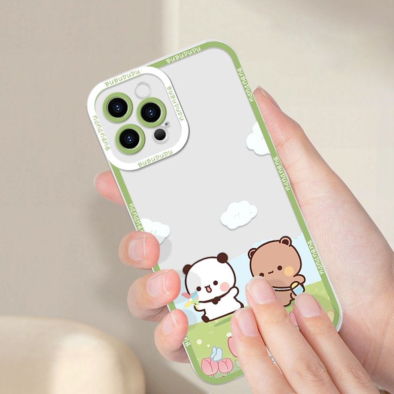 غطاء هاتف شفاف لطيف بتصميم BUB - مراجعة Phone Cases Silicone وسعره
