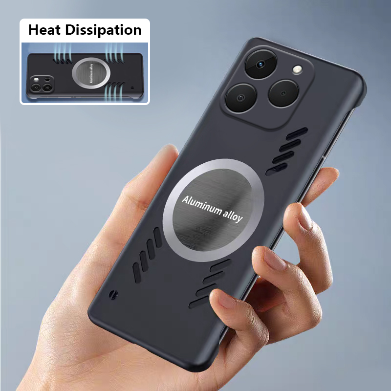 Biruiqu For Realme 15T Bezel-l - огляд і ціна Heat Dissipation Case