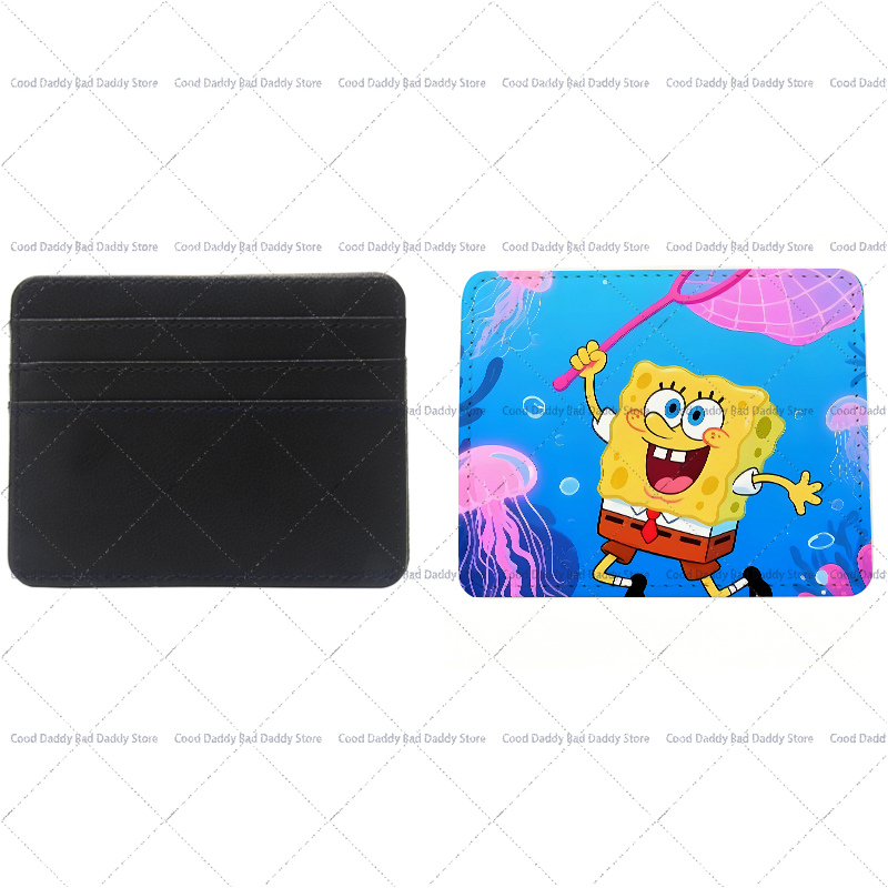 محفظة بطاقات نحيفة بطبعة سبونج - مراجعة Card Holder Slim Case وسعره