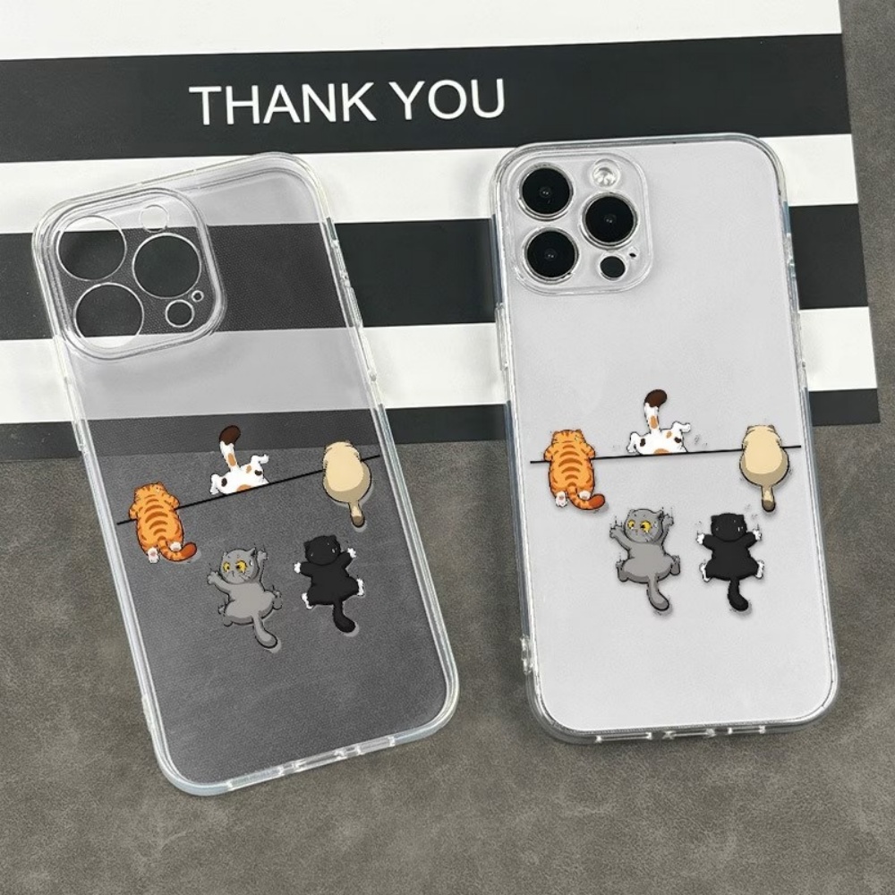غطاء هاتف بنمط خمسة قطط لطيفة  - مراجعة Phone Cases Xs Iphone وسعره