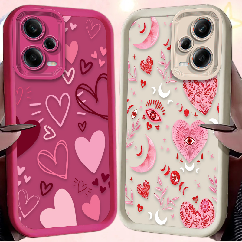 غطاء هاتف وردي على شكل قلب لهو - مراجعة Phone Cases Silicone وسعره