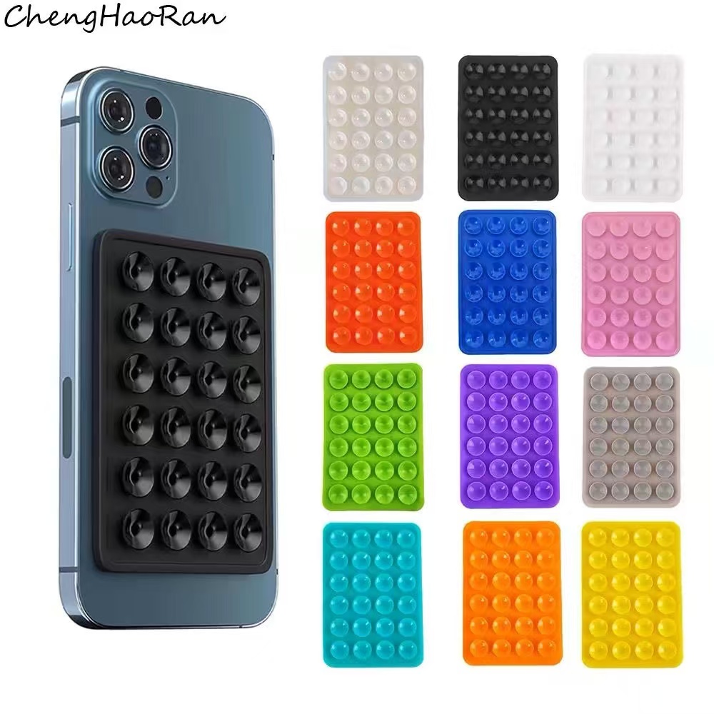 حامل هاتف سيليكون بكوب شفط مرب - مراجعة Phone Cases Silicone وسعره