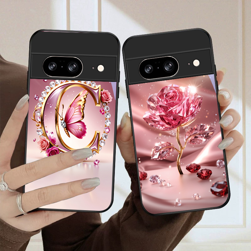 غطاء هاتف زجاجي أسود بتصميم ال - مراجعة Phone Cases Google Pixel 10 وسعره