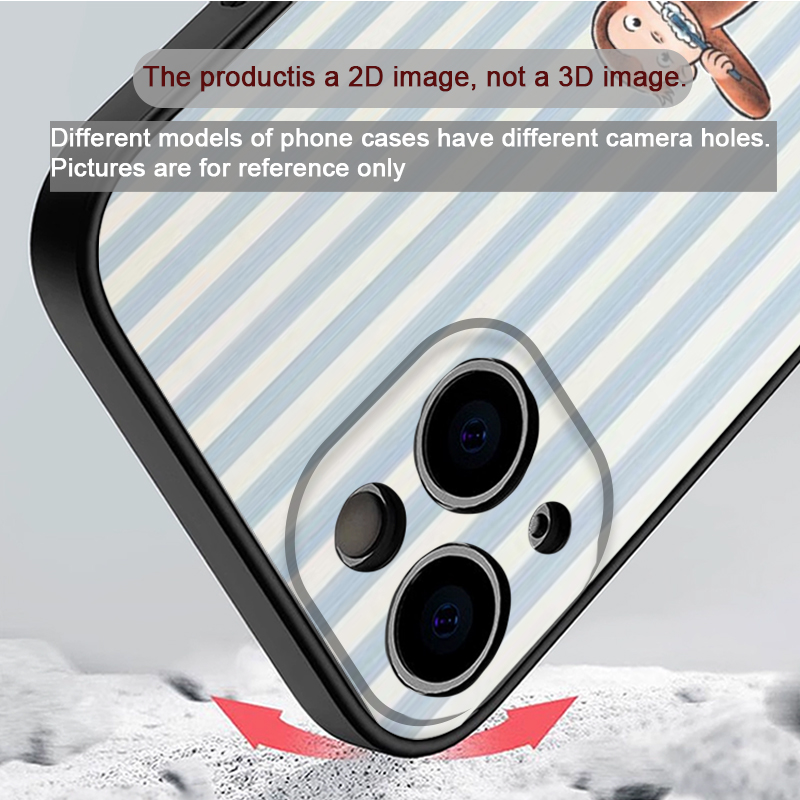 غطاء هاتف كرتوني مخطط على شكل  - مراجعة Phone Cases Xs Iphone وسعره